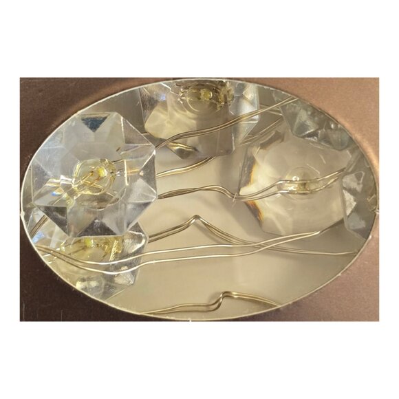 NEW Pier 1 Imports Glimmer Strings Flexible LED Light White Jewels 10' 50 Lights - Picture 2 of 7